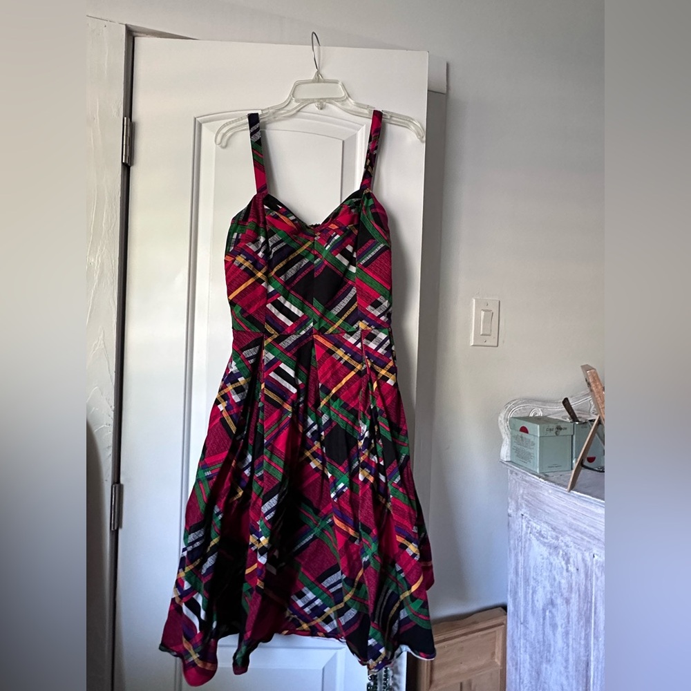 Trashy Diva Getaway Dress Mad Plaid